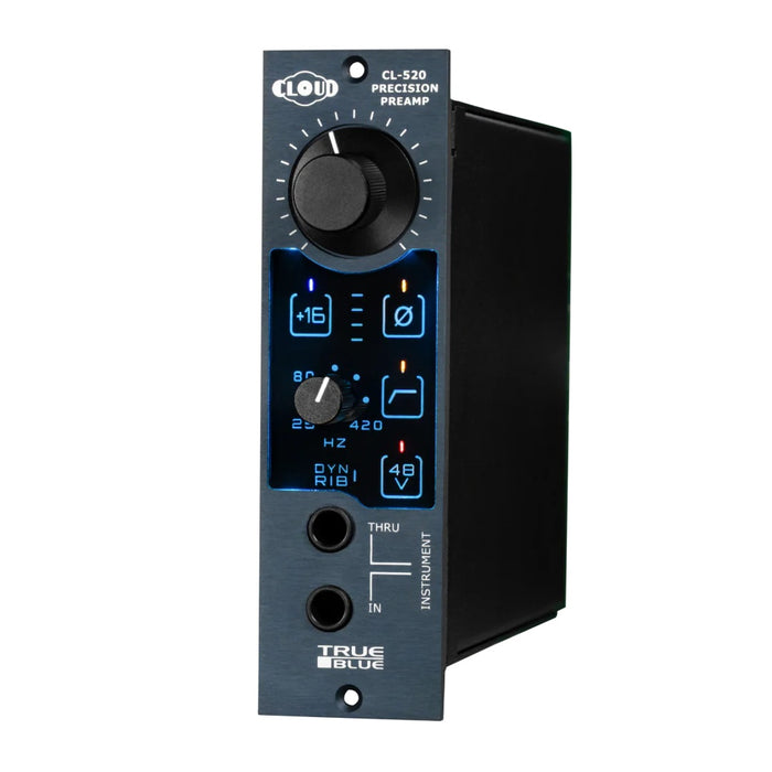 Cloud Microphones True Blue 520 Precision Mic Preamp with Cloud Touch Control System