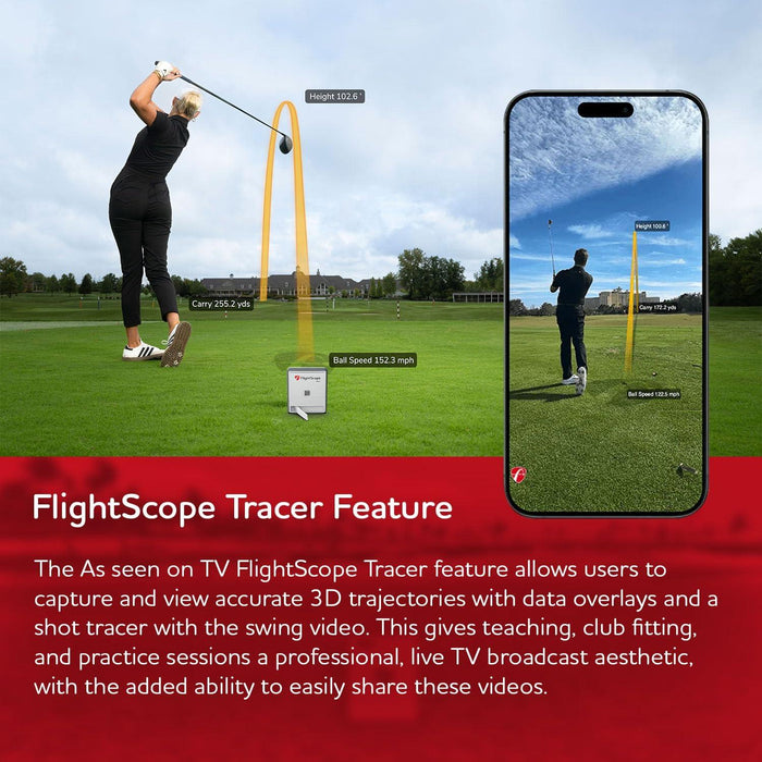 FlightScope Mevo Gen2 Golf Launch Monitor and Simulator with Pro Package and Face Impact
