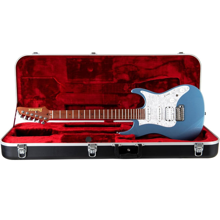 AZ Prestige AZ2204 Solidbody Electric Guitar, Right-Handed, Ice Blue Metallic