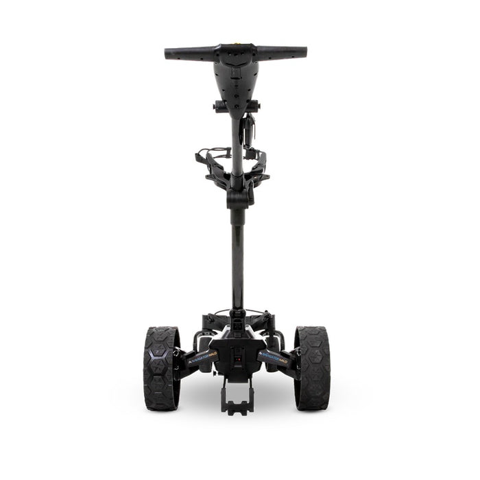 MGI Ai Navigator Halo GPS Electric Remote Golf Push Cart with Geo Protect Technology