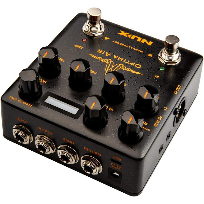 NAI-5 Optima Air Dual-Switch Acoustic Simulator Guitar Effect Pedal