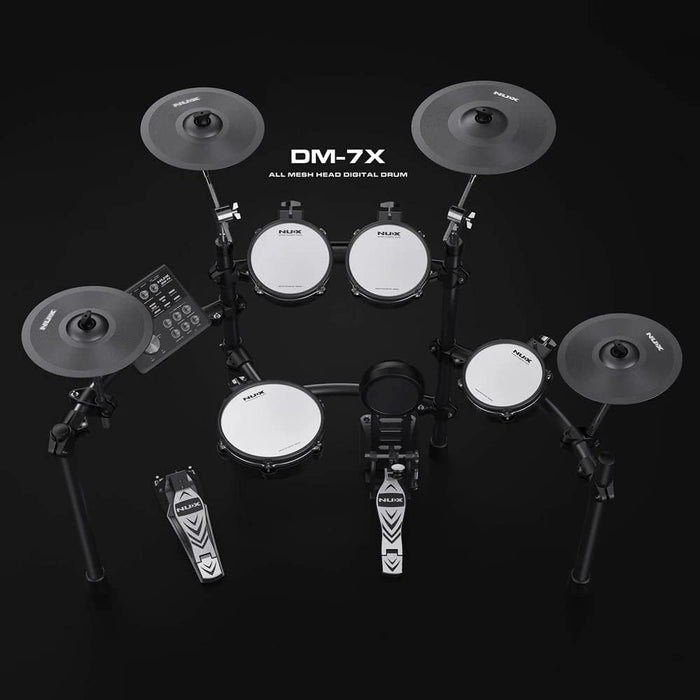 DM-7X Digital Drum Kit with All REMO Mesh Heads & Dual-Triggering Technology