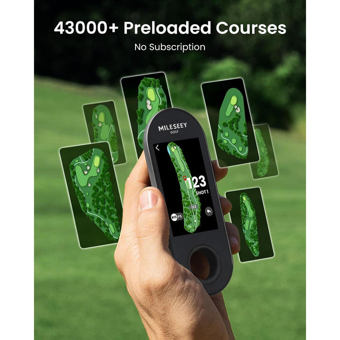 MILESEEY GeneSonic Pro Golf Speaker with Detactable GPS Rangefinder