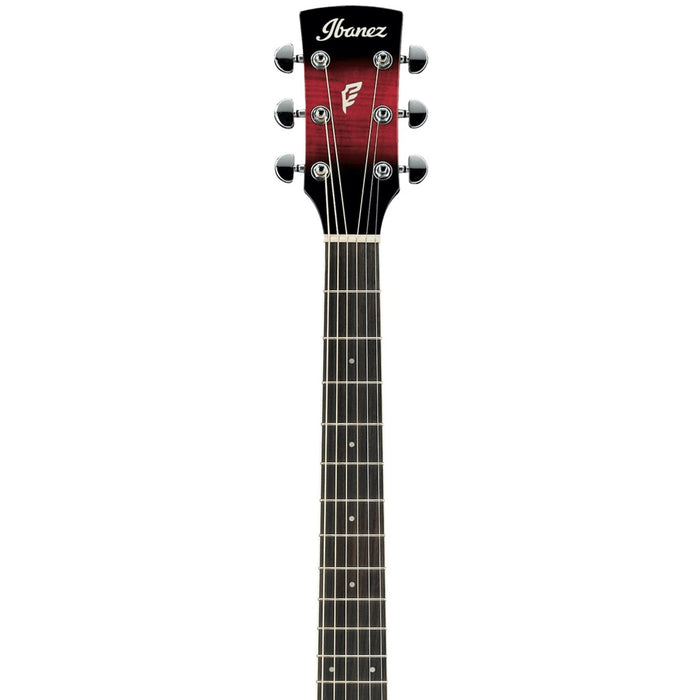 PF28ECE 6-String Dreadnought Acoustic Guitar with Purpleheart Fretboard, Right