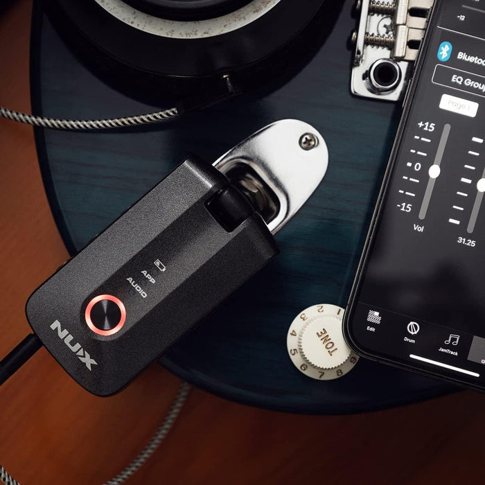 MP-3 Mighty Pro Plug Headphone Amp with Built-in Bluetooth for Guitars & Basses