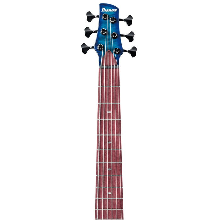 Adam Nitti Signature ANB306 Premium 6-String Bass Guitar, Right, Blue Burst