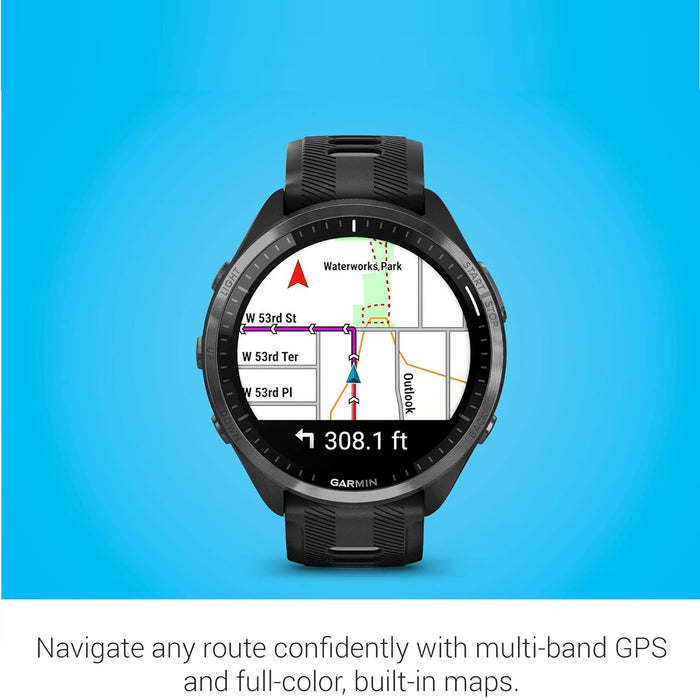 Forerunner 965 GPS Running Smartwatch with AMOLED Display | Get Health Insights