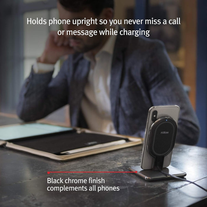 Twelve South HiRise Wireless Charging Port for Qi-Enabled Phones