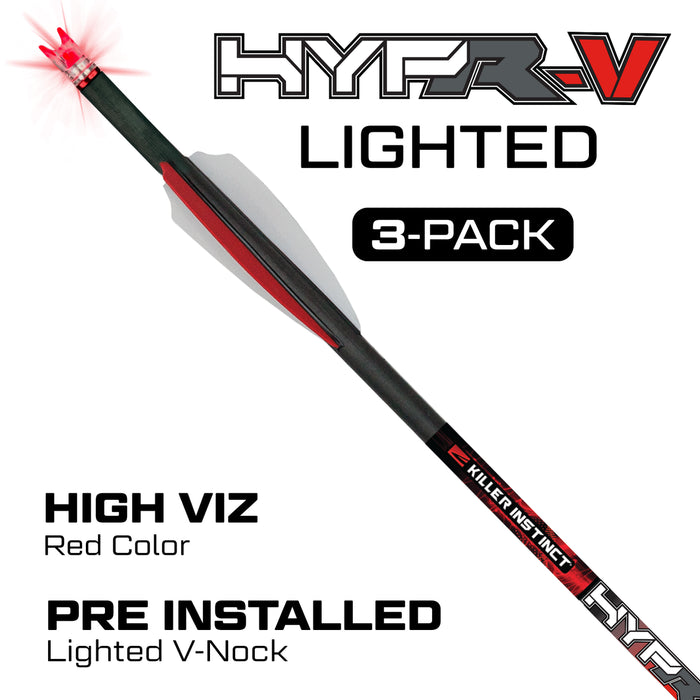 Trackable Nocks Killer Instinct Lighted HYPR-V 20