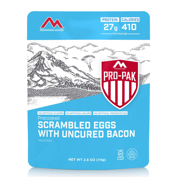 Mountain House - Scrambled Eggs with Bacon - Pro-Pak