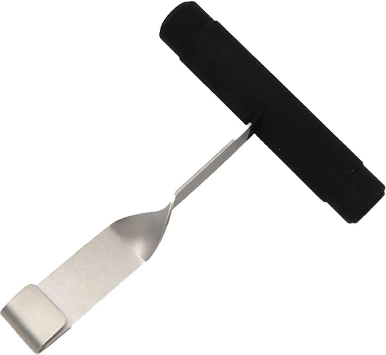 Stainless Steel Pan Hook Rubber Grip Handle | Dutch Oven & Grill Grate Adjuster