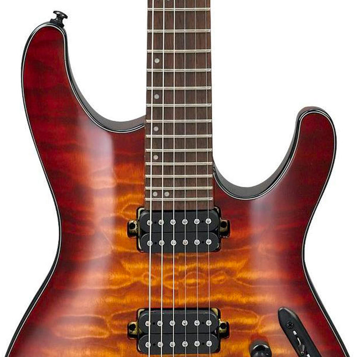 S621QM 6-String Solidbody Electric Guitar, Right-Handed - Dragon Eye Burst