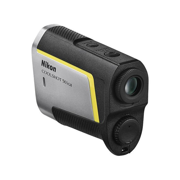 Nikon COOLSHOT 50I GII Golf Laser Rangefinder | 6X Magification & Dual Locked on Quake