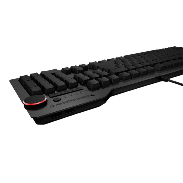 Ultimate Blank Wired Mechanical Keyboard with Cherry MX Switches and 104 Keys