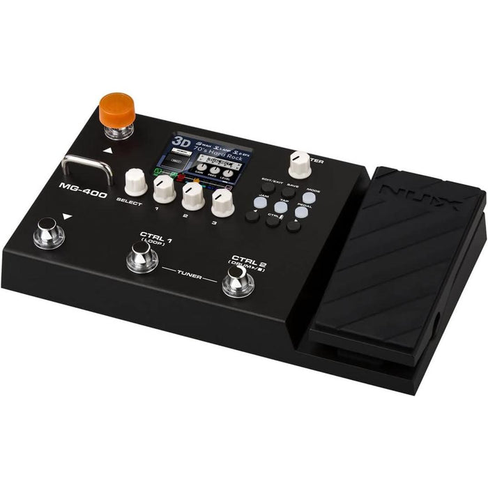 MG-400 Advanced Multi-Effects Guitar Pedal with 12 Unique IR Collection Slots