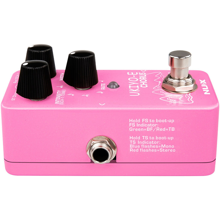 NUX NCH-4 UKIYO-E Mini Chorus Guitar Effect Pedal | Dynamic Tone & Noise Elimination