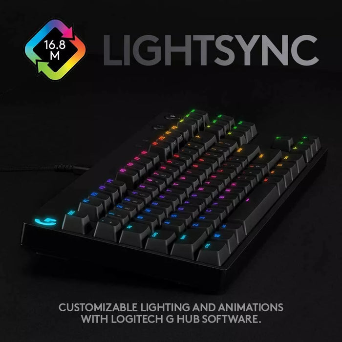 PRO Mechanical Wired Gaming Keyboard GX Blue Clicky Switch | RGB Backlit Keys