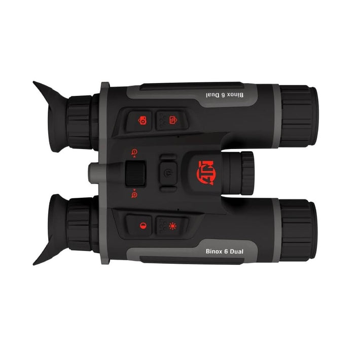 ATN BinoX 6 Dual Multispectral Binoculars with Twilight Vision and Built-in Laser Rangefinder