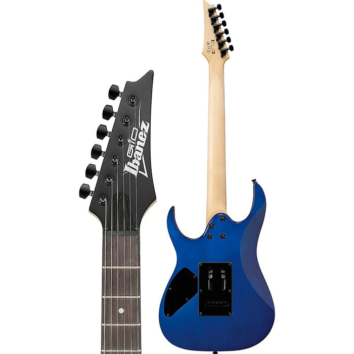 GIO GRG120QASP 6-String Solidbody Electric Guitar, Right-Handed - Blue Gradation