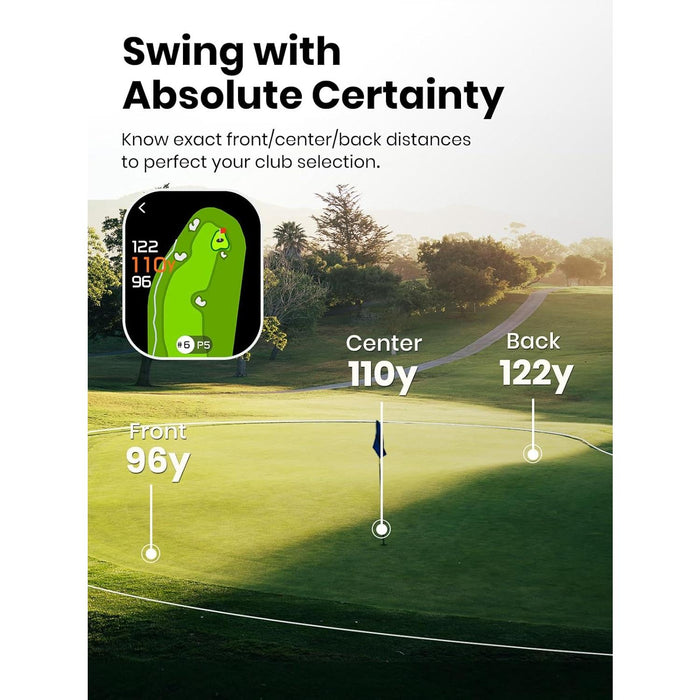MILESEEY GenePro G1 Touchscreen and GPS Rangefinder with 43K+ Preloaded Courses