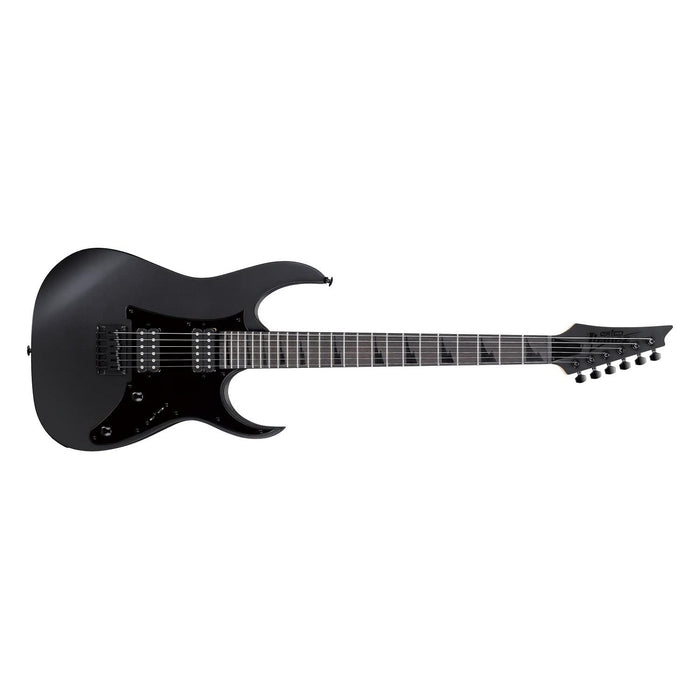 GIO GRG131EX 6-String Solidbody Electric Guitar, Right-Handed - Black Flat