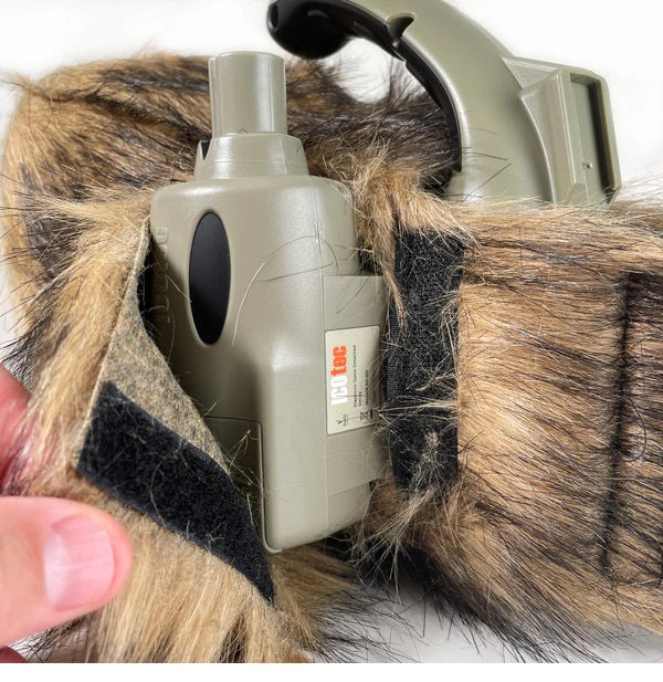 GCX Fur Cover Decoy | Cover Your Predator Electronic Calls with Natural Fur