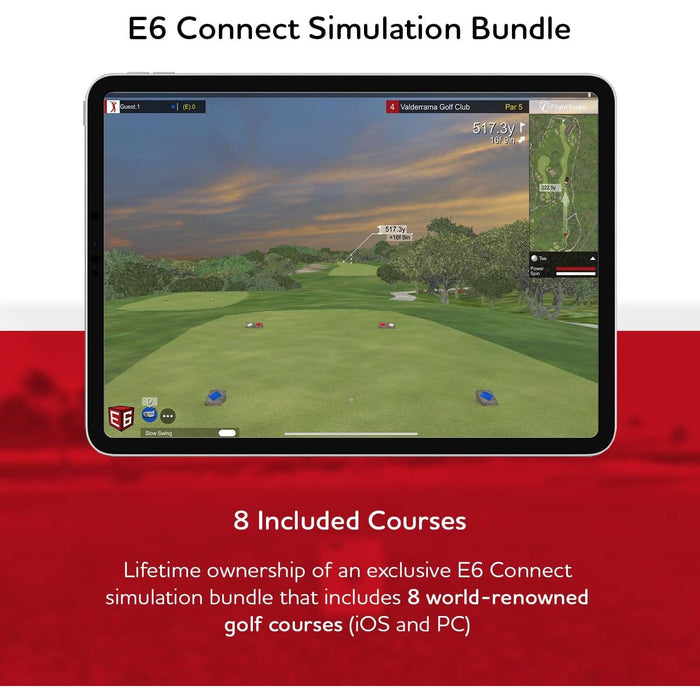 FlightScope Mevo Gen2 Golf Launch Monitor and Simulator with Pro Package and Face Impact