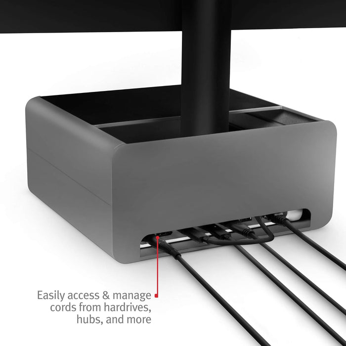 Twelve South HiRise Pro Adjustable Stand for Apple iMac with Built-In Gear Garage