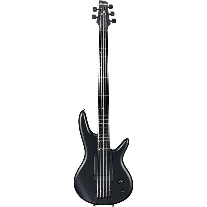 Gary Willis GWB35 5-String Fretless Solidbody Bass Guitar, Right, Black Flat