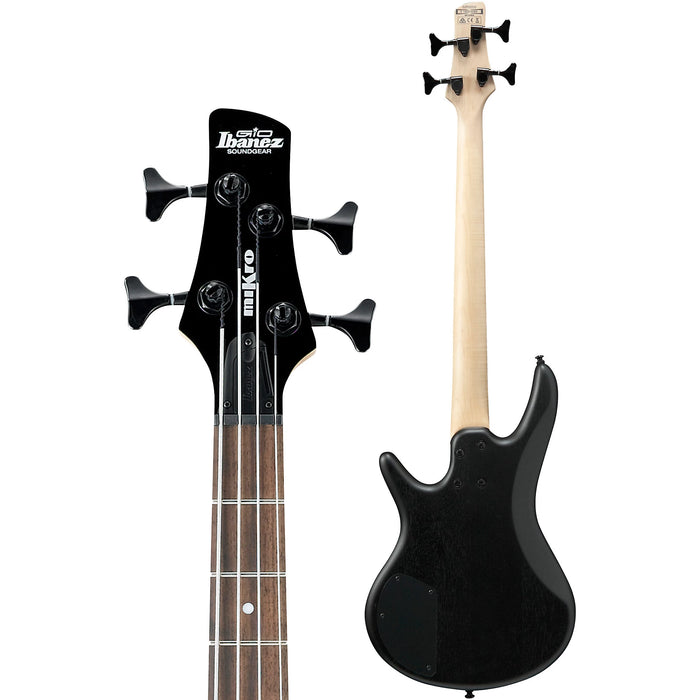 MiKro GSRM20B 4-String Solidbody Bass Guitar, Right | Great for Small Hands