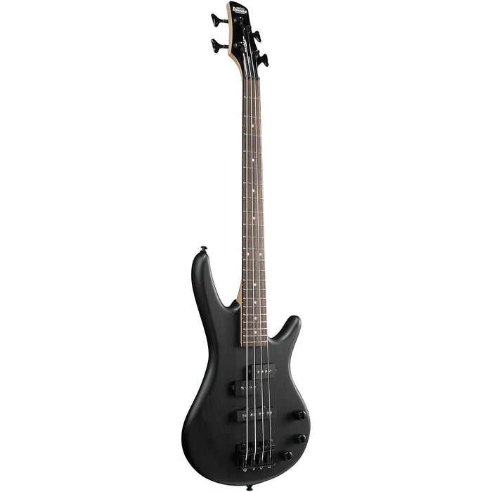 MiKro GSRM20B 4-String Solidbody Bass Guitar, Right | Great for Small Hands