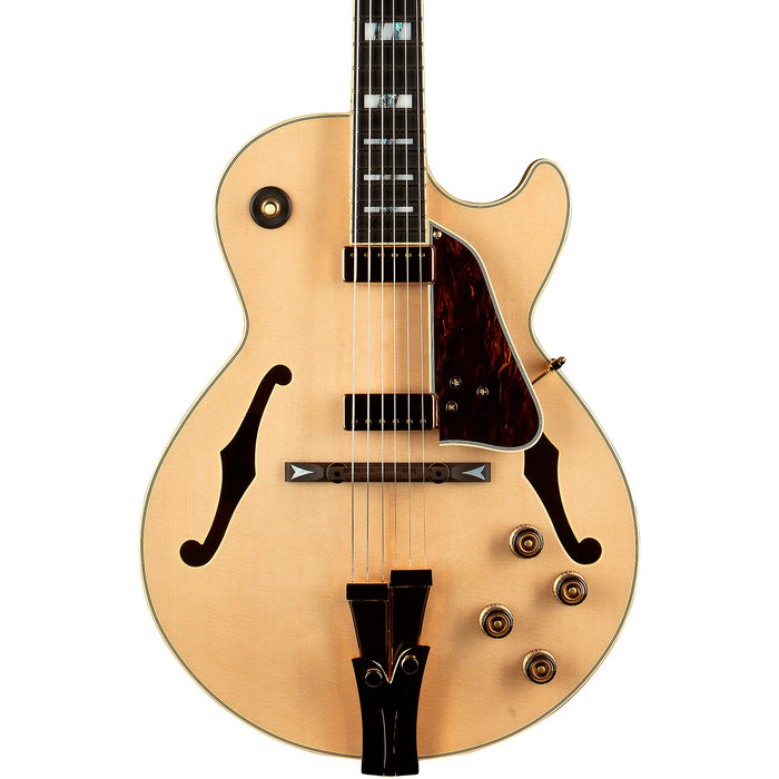 George Benson GB10 6-String Hollowbody Electric Guitar, Right, Natural