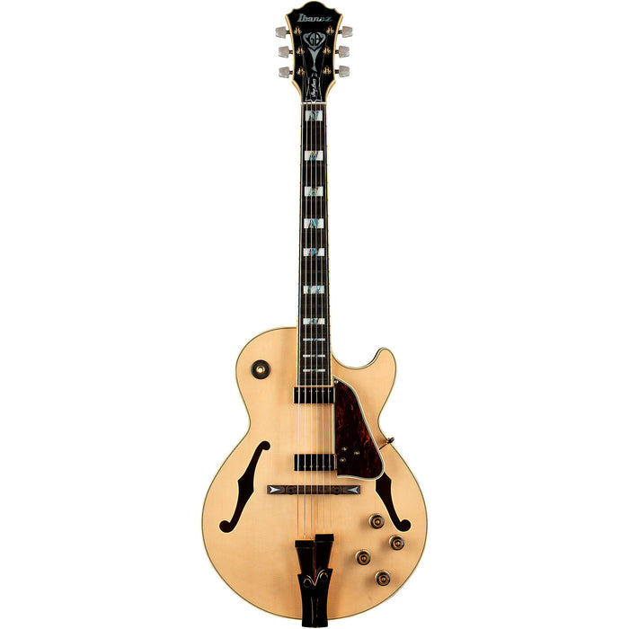 George Benson GB10 6-String Hollowbody Electric Guitar, Right, Natural