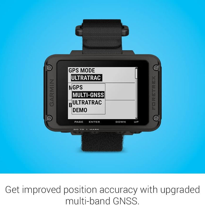 Garmin Foretrex 801 Wrist-Mounted GPS Navigator with Upgraded Multi-Band GNSS