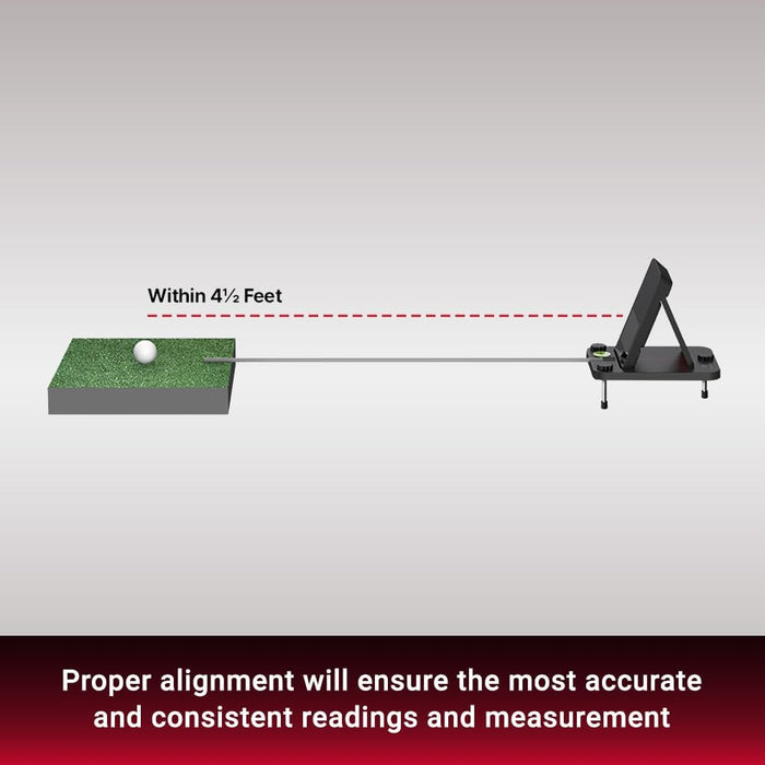 Voice Caddie SC4 and SC4 Pro Launch Monitor Alignment Stand