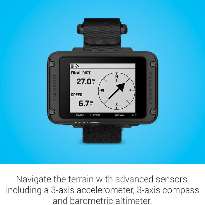 Garmin Foretrex 801 Wrist-Mounted GPS Navigator with Upgraded Multi-Band GNSS