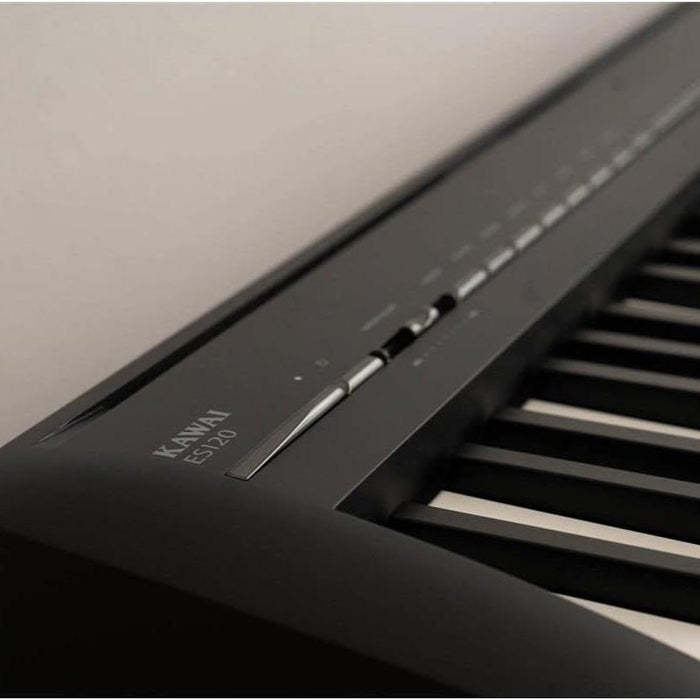 Kawai Pianos ES120 88-Key Portable Digital Piano with Speakers with Hammer Compact Keyboard