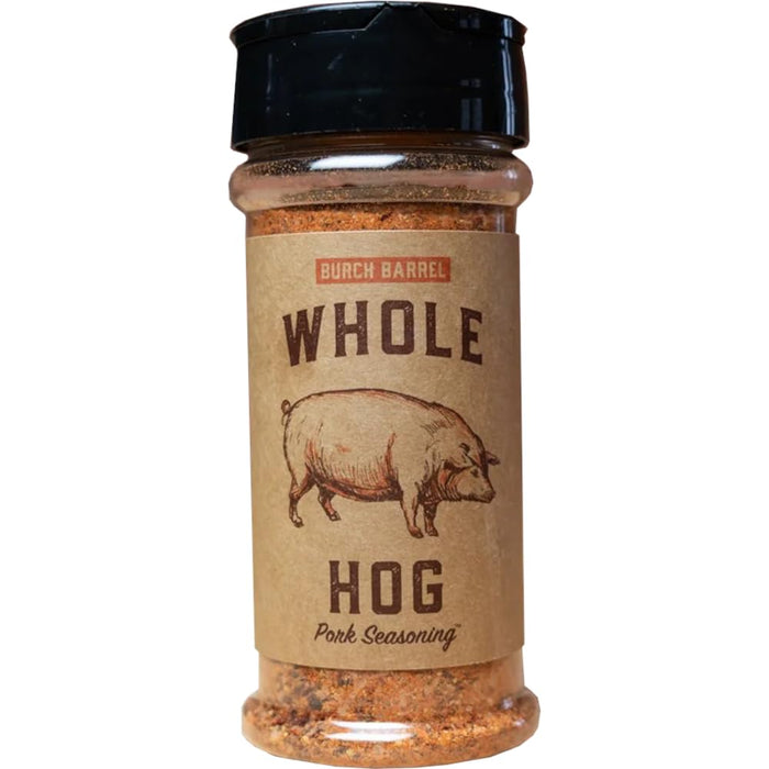 Burch Barrel Whole Hog Pork Seasoning | Combines Sweet, Heat, & Smoke | Bold & Balanced Flavor