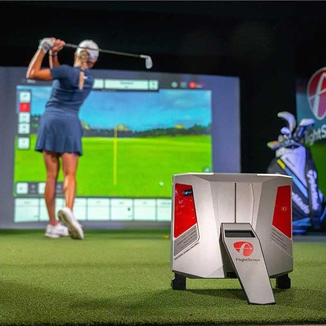 X3 Golf Launch Monitor and Simulator with Fusion Tracking and 50 Data Parameters