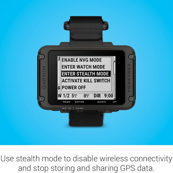 Garmin Foretrex 801 Wrist-Mounted GPS Navigator with Upgraded Multi-Band GNSS