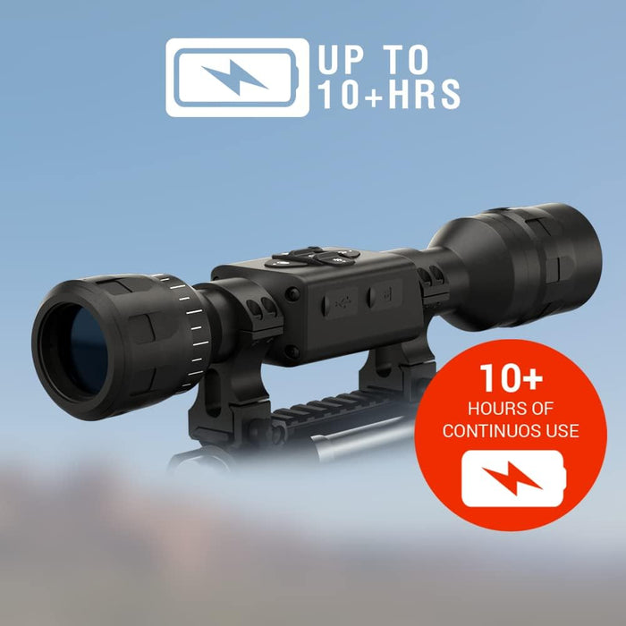 X-Sight LTV Ultra Lightweight Day/Night Hunting Rifle Scope with 720P Video Record