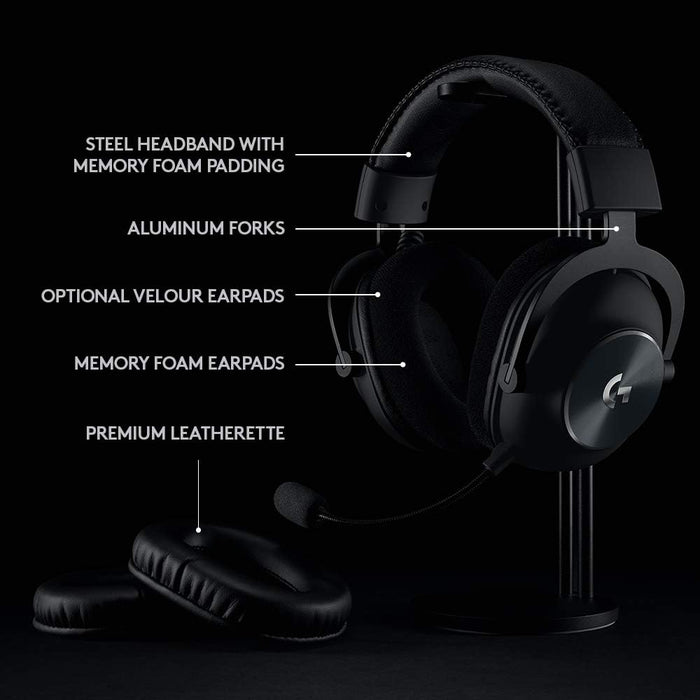 PRO X Wireless LIGHTSPEED Gaming Headset with Blue Vo!ce Mic Filter Technology