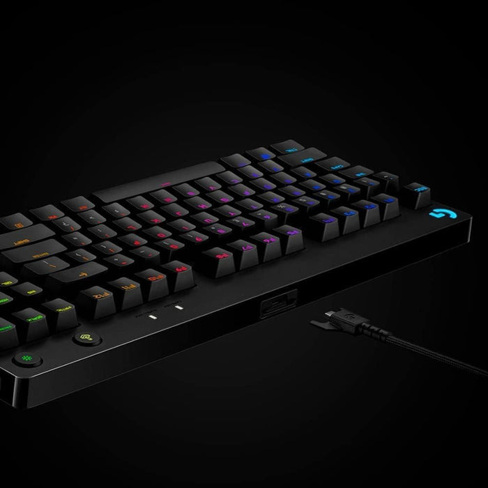 PRO Mechanical Wired Gaming Keyboard GX Blue Clicky Switch | RGB Backlit Keys