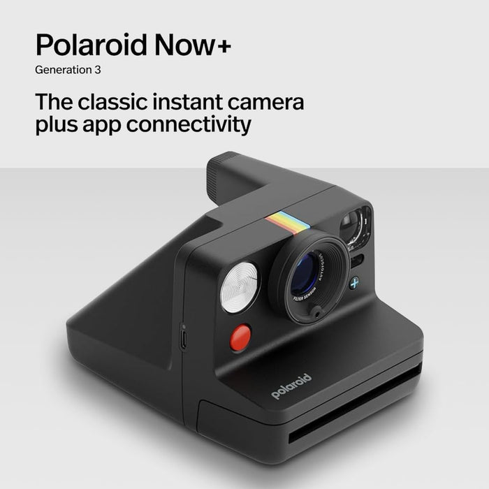 Polaroid Now+ Generation 3 I-Type Instant Film Camera with Bluetooth