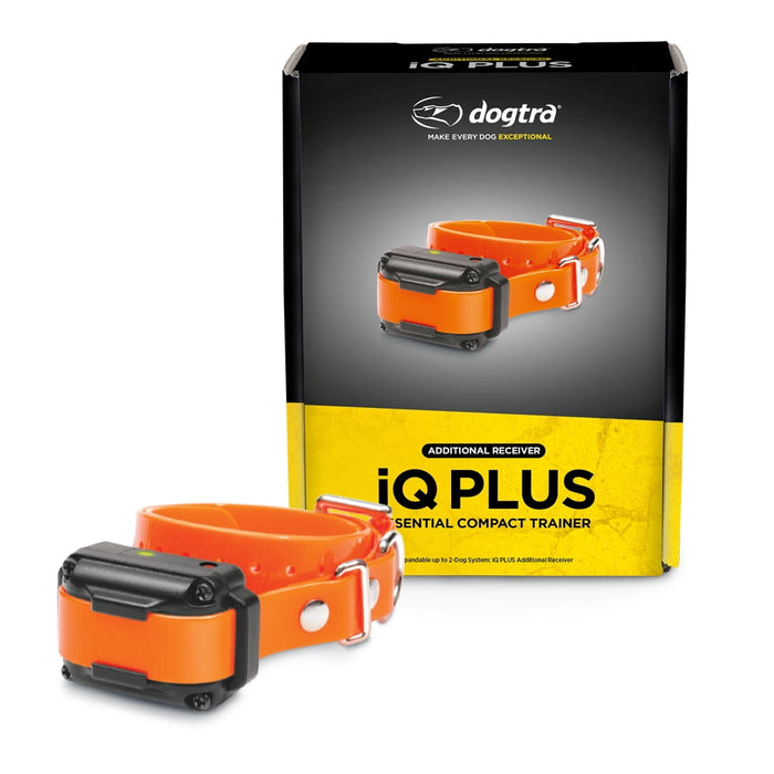 iQ Plus 400-Yards Range Additional Dog Training Receiver, Orange