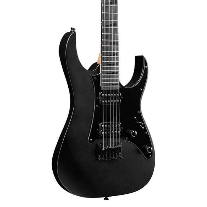 GIO GRG131EX 6-String Solidbody Electric Guitar, Right-Handed - Black Flat