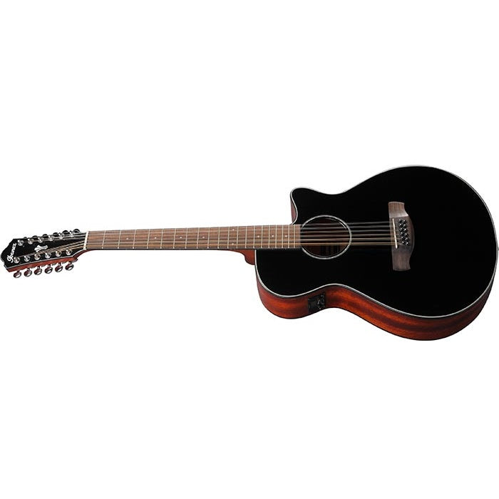 AEG5012 12-String Acoustic Electric Guitar with Laurel Fretboard, Right-Handed