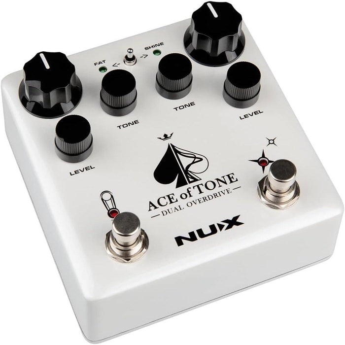 NDO-5 Ace of Tone Dual Overdrive Effect Pedal with Tubeman MKII & Morning Star