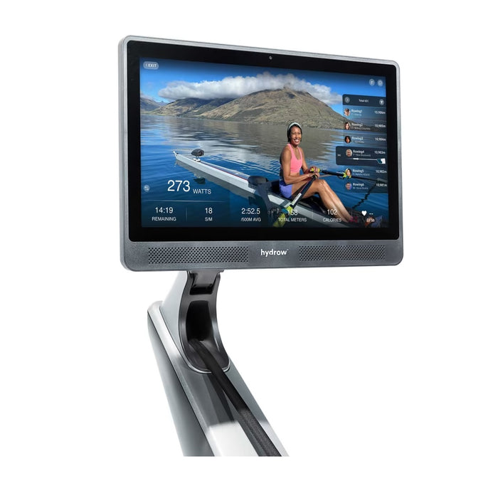 Pro Rowing Machine with 22" Immersive Rotating Bluetooth Touchscreen Display