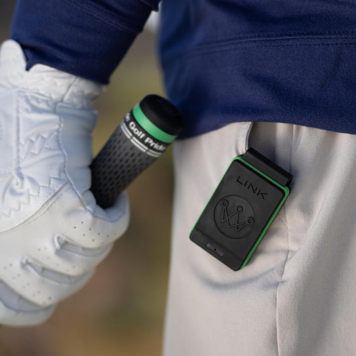 Caddie Link Golf Rangefinder | Compatible with Arccos Smart Sensors & Smart Grip